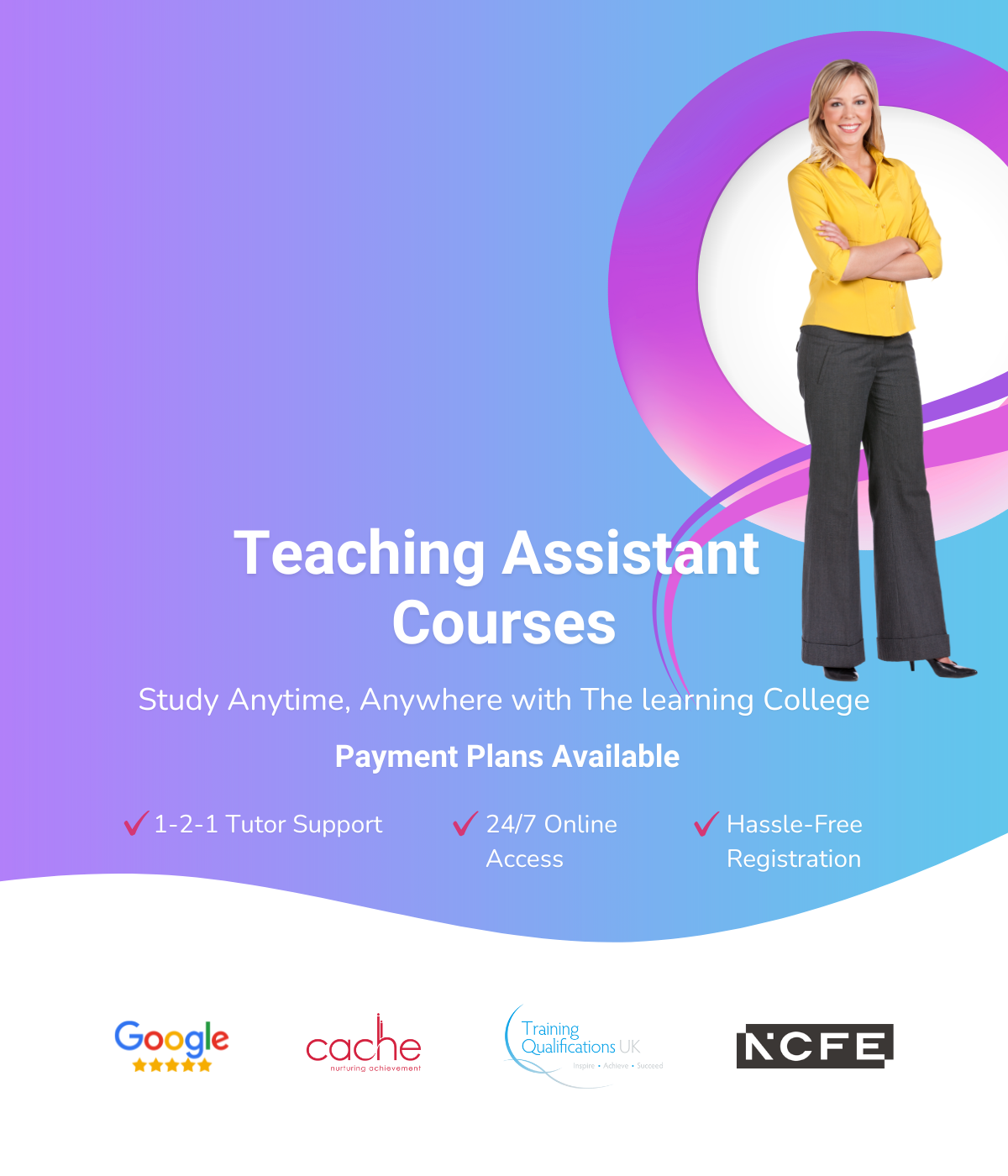 Flexible Teaching Assistant Courses – Learn Online from Home with Low  Deposits \u0026 Pay Plans – TheLearningCollege